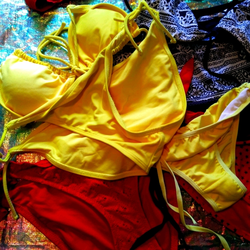 Lot of bikinis
